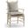 Timeless Doppler Ladderback Arm Chair In Stripped Oak