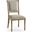 Timeless Flare Upholstered Side Chair Flared Top In Sun Bleached Cherry