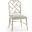 Timeless Saros Chippendale Bamboo Side Chair In London Mist