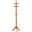Achelle Coat Rack with 11 Hooks Golden Brown