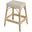 Tobias 24.5 Inch Tan And Beige Counter Stool