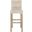 Tobie Rattan Bar Stool in Grey