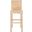 Tobie Rattan Bar Stool in White Wash