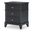 Today's Traditions 3 Drawer Night Stand with USB In Blacksmith