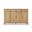 Today's Traditions 4 Doors and 3 Drawer Credenza In Natural Hickory