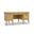 Today's Traditions 5 Drawer Desk In Natural Hickory