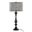 Topaz 27 Inch Metal Table Lamp In Oil Rubbed Bronze and Clear Crystal