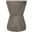 Torre Dark Grey Concrete Accent Table