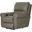 Torretta Power Lay Flat Recliner In Putty
