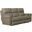 Torretta Power Lay Flat Reclining Sofa In Putty