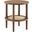 Torus Round Side Table In Walnut