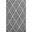 Toryn Diamond Lattice 5X8 Shag Area Rug In Gray and Ivory