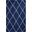 Toryn Diamond Lattice 5X8 Shag Area Rug In Navy and Ivory