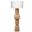 Totem Wood Floor Lamp In Bleached