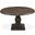 Toulon 48 Inch Round Dining Table In Weathered Mango
