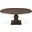 Toulon 72 Inch Round Dining Table In Weathered Mango
