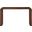 Toulon Oak Veneer Console Table In Brown