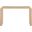 Toulon Oak Veneer Console Table In Natural and Natural