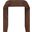 Toulon Oak Veneer End Table In Brown