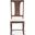 Toulon Upholstered Dining Chairs In Weathered Mango - Set of 2