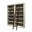 Toulouse Fully Assembled Two 8' Tall Bookcase Wall With Ladder In Aged Chateau White