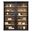 Toulouse Two 8' Tall Bookcase Wall With Ladder In Black