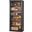 Toulouse 8 Feet Tall Wood Bookcase In Aged Black
