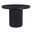 Tower Dining Table In Black Marble