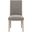 Traditions Martin Dining Chair Set of 2 In Peyton Slate and Natural Gray