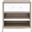 Traditions Wrenn 1 Drawer Nightstand In Natural Gray