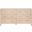 Traditions Stella 6 Drawer Double Dresser In Light Honey Oak