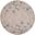 Tranquil Pink 5'3" x 5'3" Round Area Rug