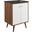 Transmit 24 Inch Bathroom Vanity In White/Black