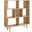 Transmit 7 Shelf Wood Grain Bookcase In Oak