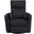 Traverse Swivel Glider Reclining Chair In Black