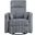 Traverse Swivel Glider Reclining Chair In Gray