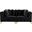 Tremblay Velvet 2 Piece Modular Sofa In Black