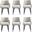 Tremont 6-Piece Dining Chair In Stone