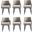 Tremont 6-Piece Dining Chair In Taupe
