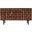 Trent 60 Inch Carved Sideboard Storage Cabinet In Natural Brown
