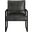 Trent Accent Chair In Dark Gray