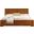 Trent Wooden Queen Platform Bed In Oak