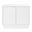 Tresero 35 Inch Cabinet In High Gloss White