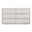 Tresero 55 Inch Sideboard In High Gloss Warm Gray