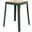 Tresse Stackable Poly Stool In Green