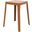 Tresse Stackable Poly Stool In Yellow