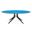 Trocadero Dining Table In Turquoise