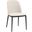 Tule Velvet Dining Side Chair In Natural and Beige