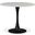 Tulip 36-Inch Dining Table In Matte Black