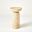 Tumble Accent Table In Travertine